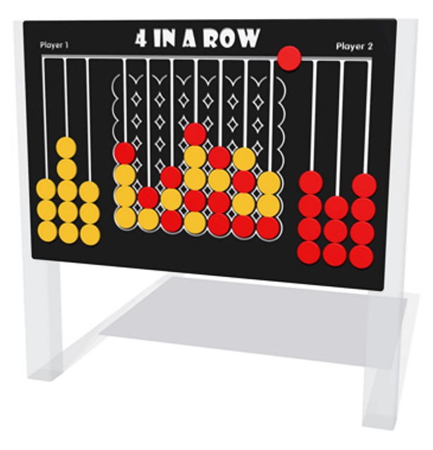 Giant 4 in a Row Game Play Panel
